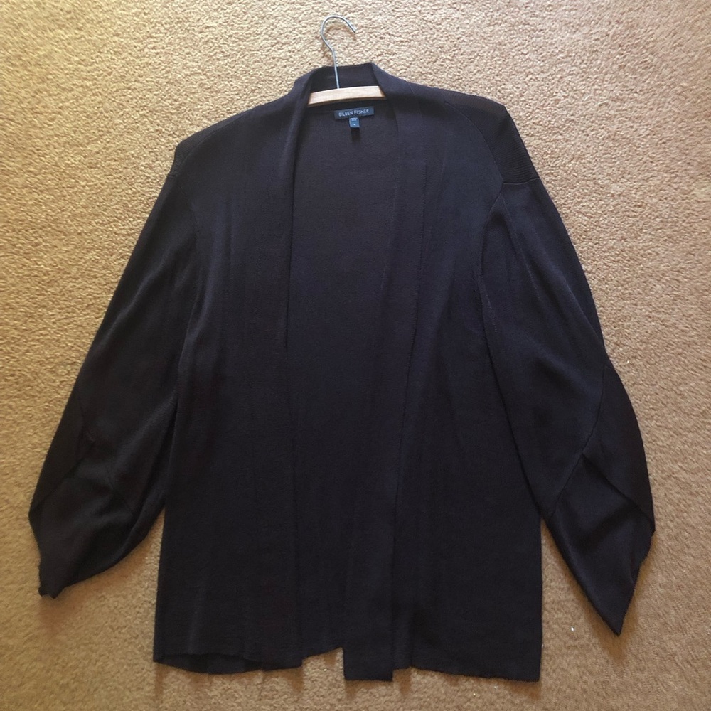 Eileen Fisher Chocolate Brown Suit Jacket